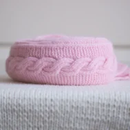 pink cashmere scarf