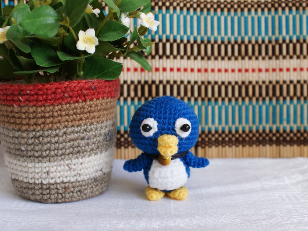 zoo animals crochet pattern - penguin