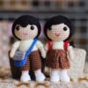 love story crochet pattern - high school lovers