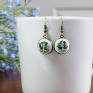 honeycomb earrings