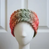 triple cable knit headband