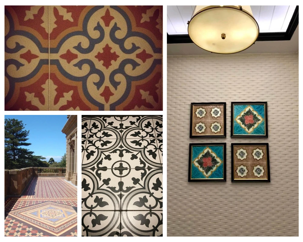 tiles collage