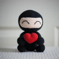 caring ninja doll