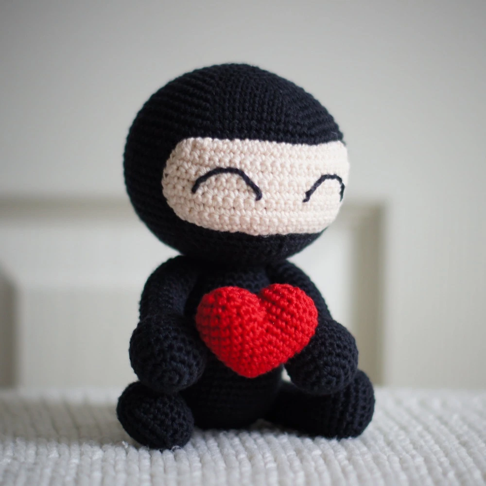 caring ninja doll