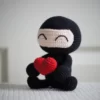 caring ninja doll