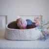 bunny crochet basket