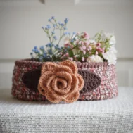 crochet basket