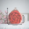 crochet rose purse