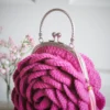 Crochet Rose Purse