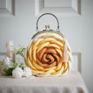 yellow rose bag