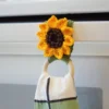 sunflower towel holders