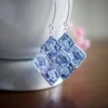 granny square earrings