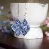 granny square earrings