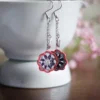 mandala earrings