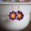 mandala earrings