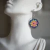 mandala earrings