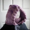 purple balaclava hood