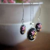 embroidered jewelry set