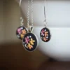 embroidered jewelry set