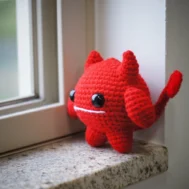 devil plush toy