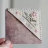 embroidered bookmark gift