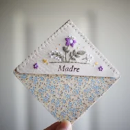 embroidered bookmark gift