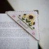embroidered bookmark