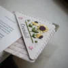 embroidered bookmark