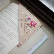 embroidered bookmark gift