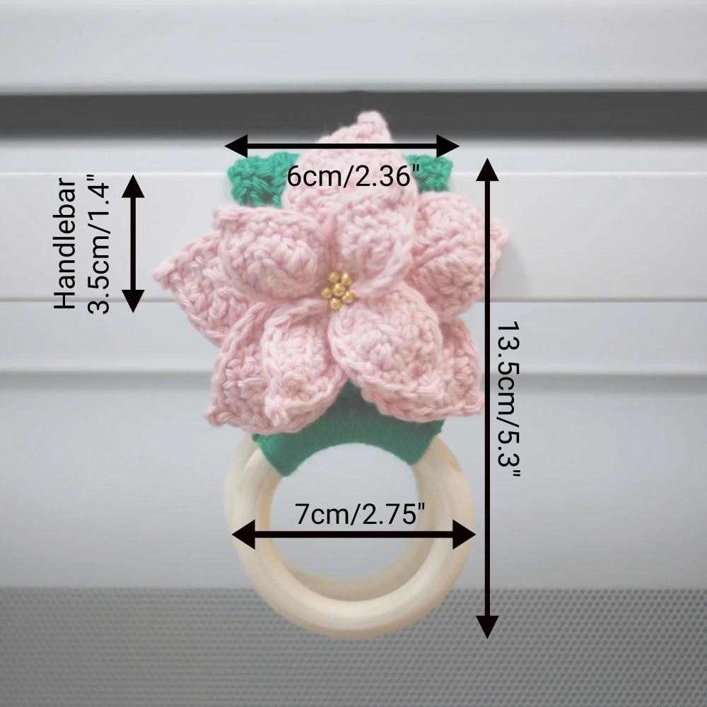 poinsettia towel holders