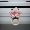 poinsettia towel holders