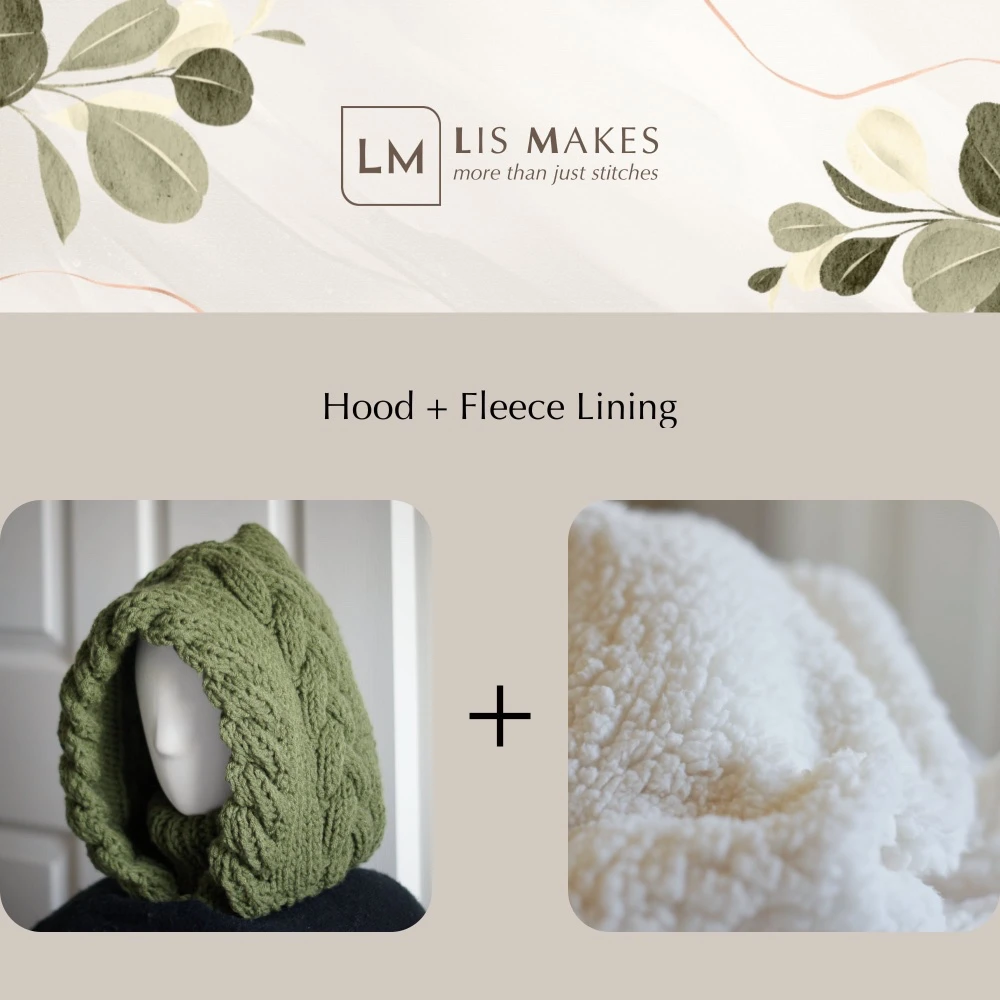 olive balaclava hood