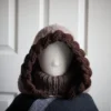taupe balaclava hood