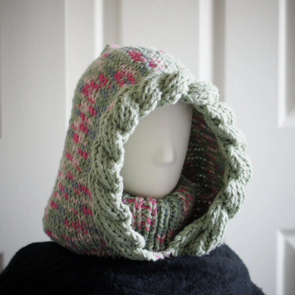 sage winter hood