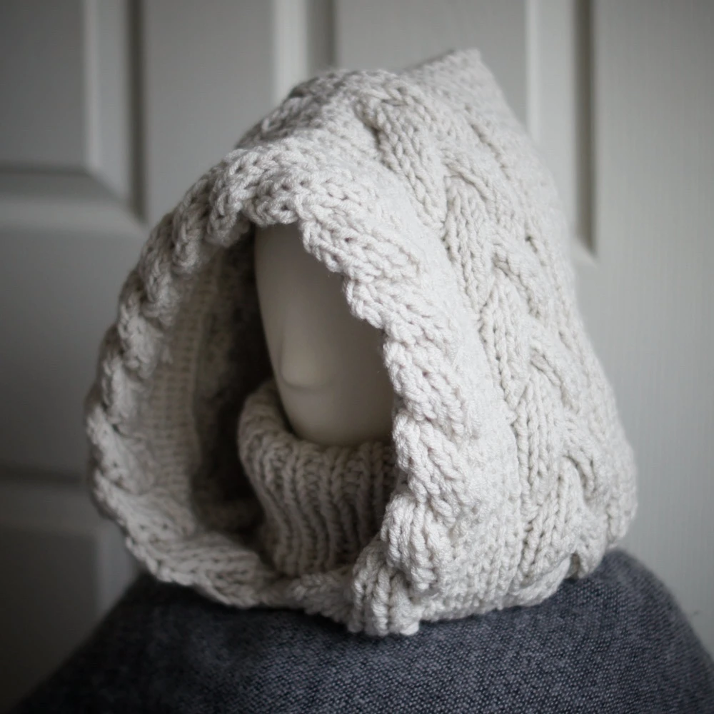 beige nomadic twist balaclava