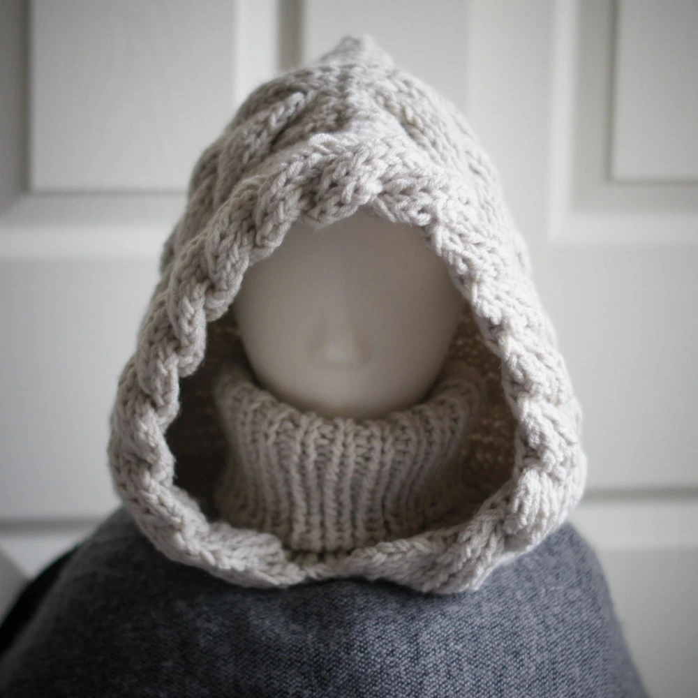 beige nomadic twist balaclava