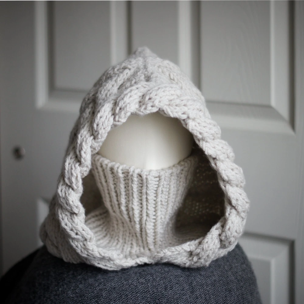 beige nomadic twist balaclava
