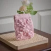 floral burst granny square pouch