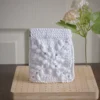 floral burst granny square pouch