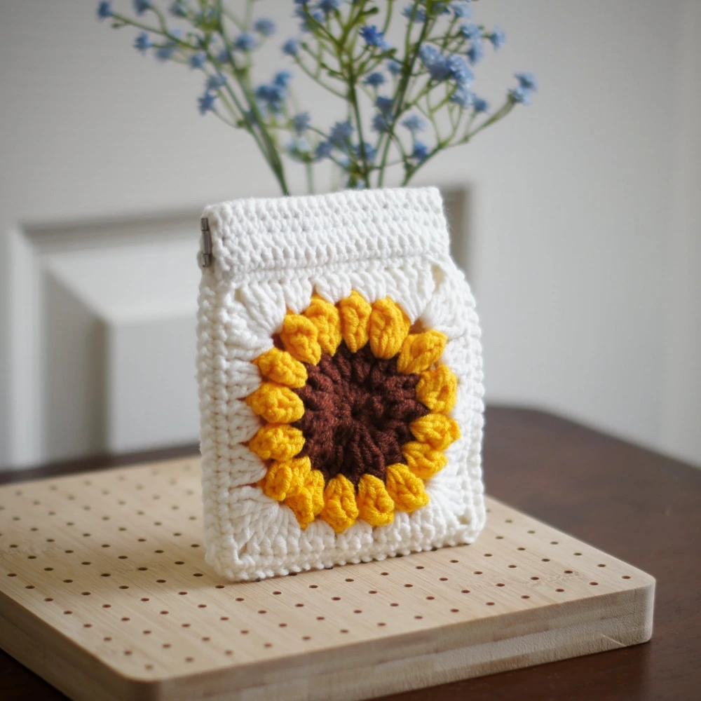 sunflower squeeze pouch