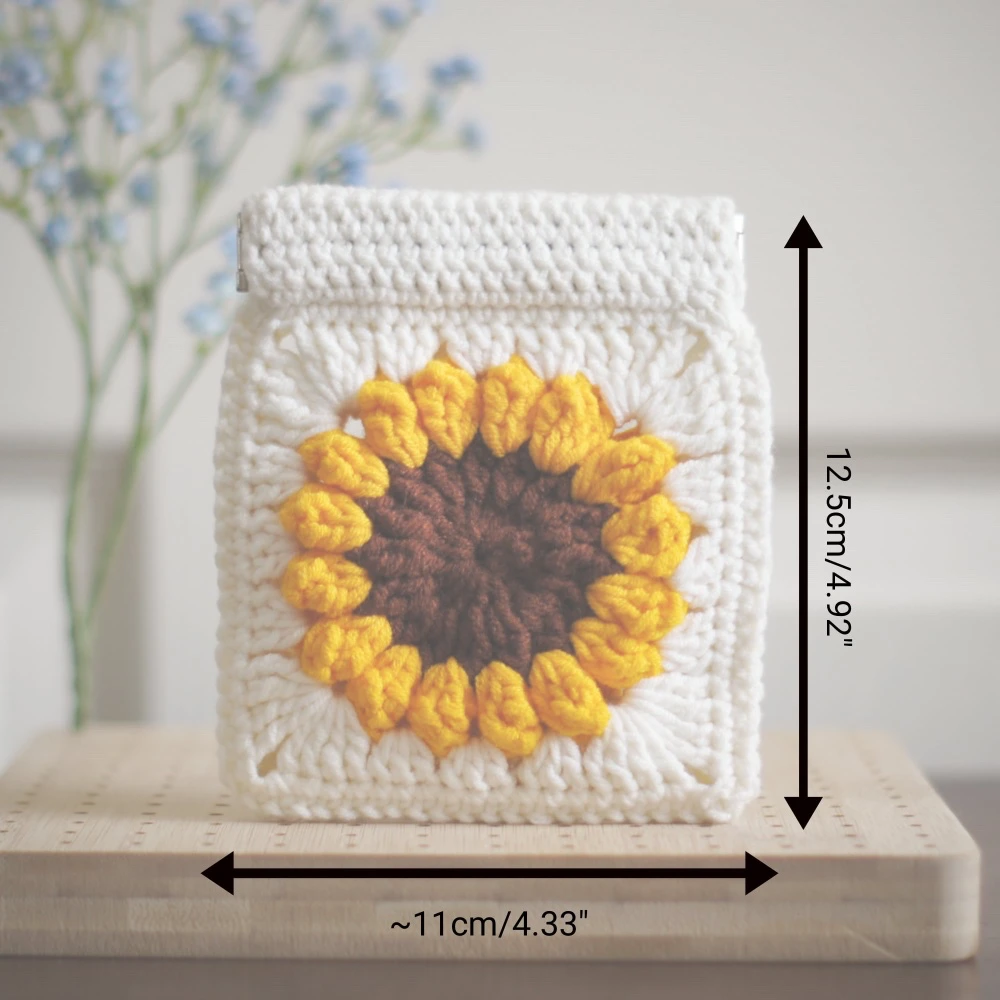 sunflower squeeze pouch