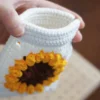 sunflower squeeze pouch