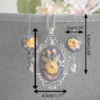 embroidered yellow rose jewelry gift set