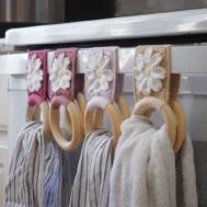 daisy towel holders