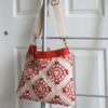 granny square tote