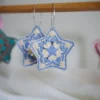 star earrings