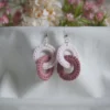 Crochet Interlocking Circles Earrings