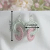 Crochet Interlocking Circles Earrings
