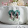 Crochet Interlocking Circles Earrings