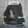 black highland balaclava hood